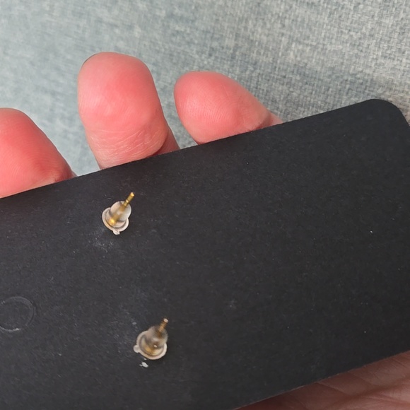 Handmade Art Deco Inspired Earrings In Vintage Gold, NWT - Picture 13 of 13